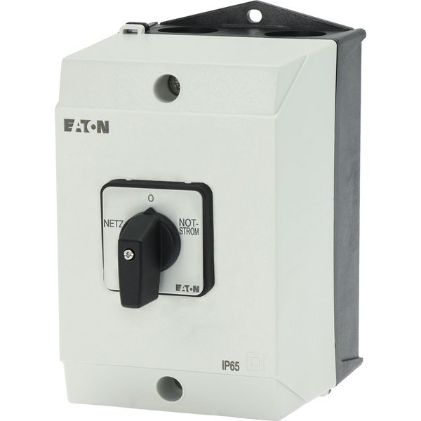 T3-4-8902/I2 Changeoverswitches, T3, 32 A, surface mounting, 4 contact unit(s), Contacts: 8, 60 °, maintained, With 0 (Off) position, Netz-0-Notstrom, Design numbe image 54