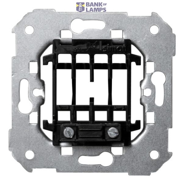 Single button with pictogram for switches and push buttons, black matt image 1