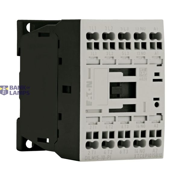 Contactor, 3 pole, 380 V 400 V 7.5 kW, 1 N/O, 220 V DC, DC operation,  image 4