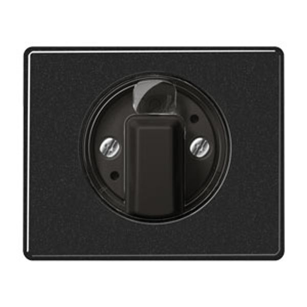 Afdekking draaischakelaar SL500 zwart image 1
