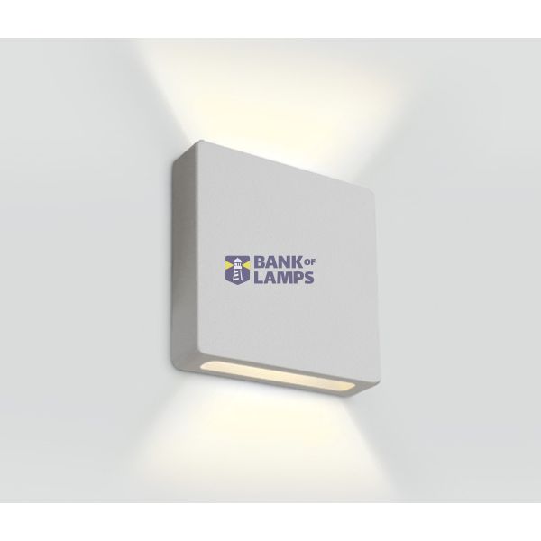WHITE IP65 WALL RECESSED COB 2W WW 700mA DARK LIGHT image 1