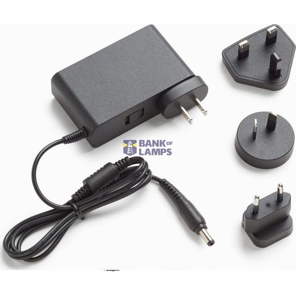 Fluke  30W Power Supply, 15V, 2A with US, EU, AU, and UK Adapters image 1