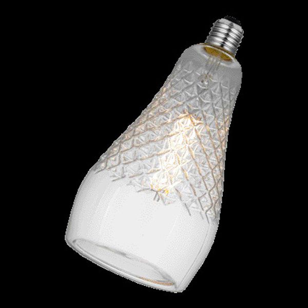 LED Crystal I110 E27 6W 2200K CL DIM image 2