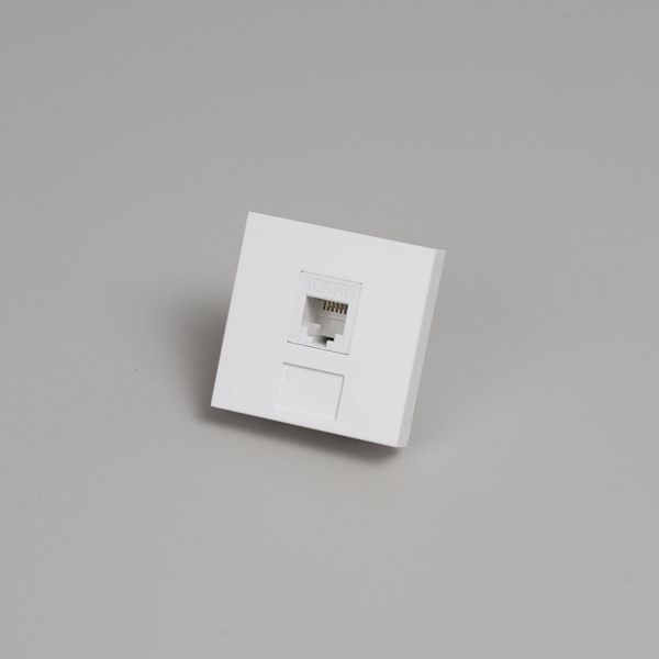 TELEPHONE CAT 3 MODULE / 45 MM / WHITE image 1