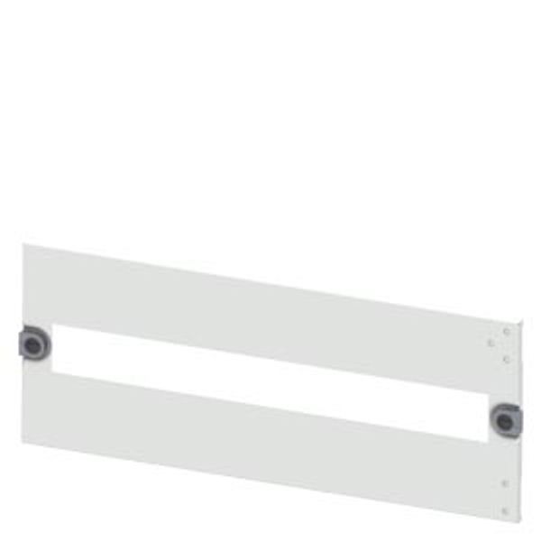 Cover modular installation devices 1 x 24 MW, H: 200 mm W: 600 mm image 1
