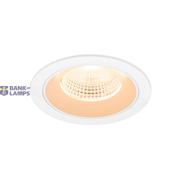 NUMINOS© L, recessed ceiling light, 2700K, 55ø IP20 round wh image 1