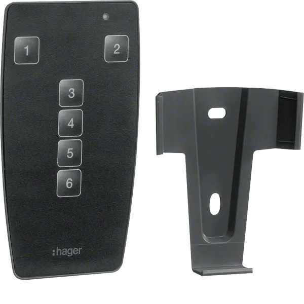 IV KNX remote control 6 keys image 1
