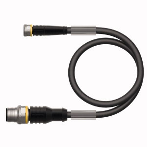 Actuator and Sensor Cable, PUR Extension Cable   PKG3M-0.8-RSC4T/TXL image 2