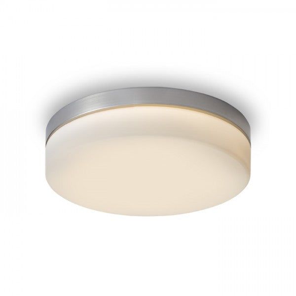 AWE 33 ceiling matt nickel 230V LED 21W IP44 3000K image 1