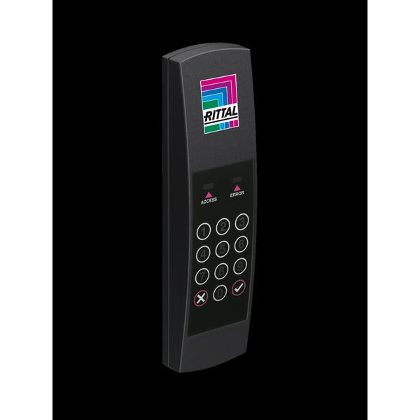 CMC III Coded lock VX, RAL 9005 image 1