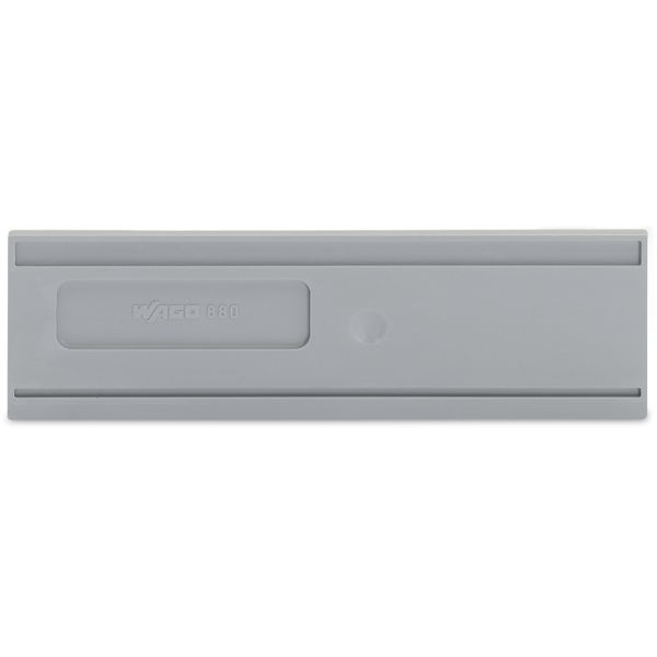 Separator plate 2 mm thick oversized gray image 2