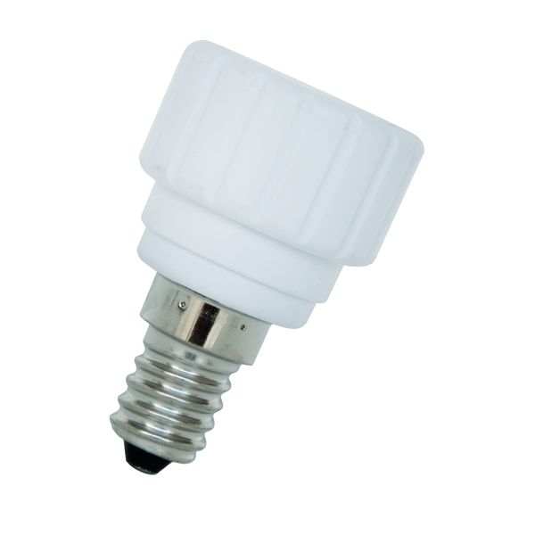 Adaptor/Lampholder E14 to GU10 Ceramic 110C image 1