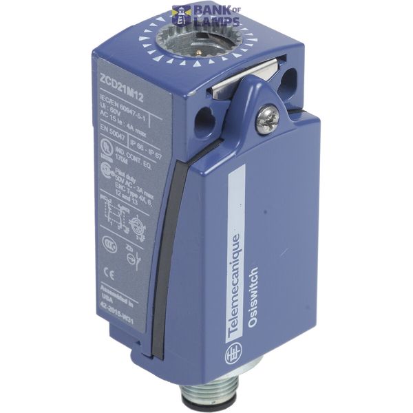 PLUG IN LIMIT SWITCH ROLLER LEV M12 CONNSPECIFIC WIRING SPDT (CT à 1 C image 18