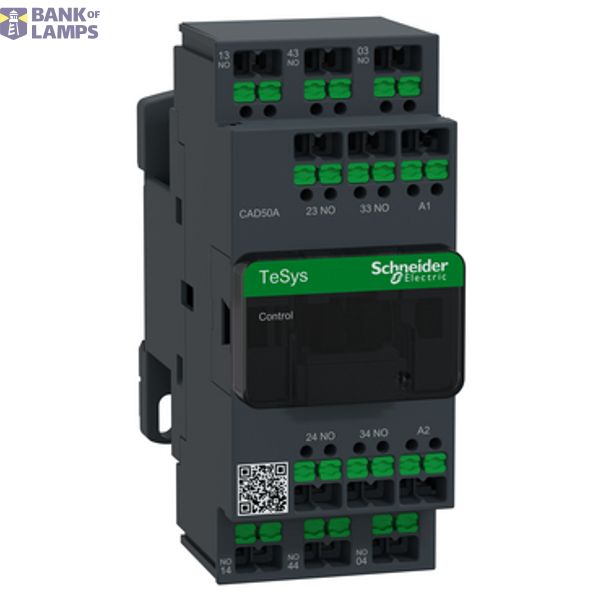 Relay Deca 5NO 0NC 3P 200V AC Snap-in image 2