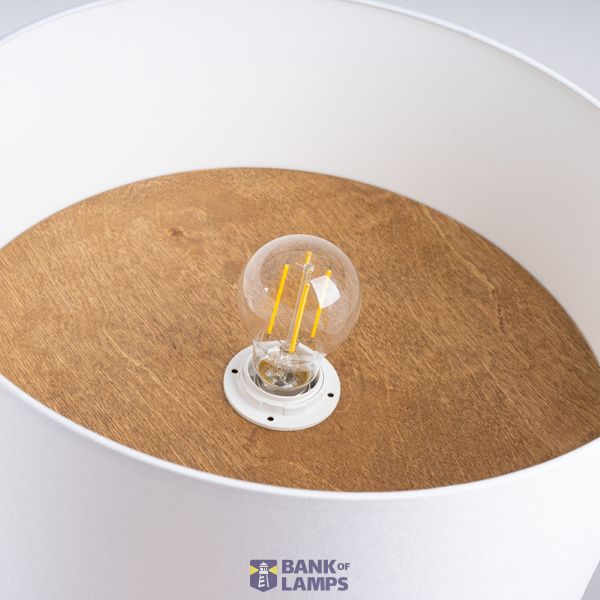 Ceiling lamp TELESTO white/light brown image 8