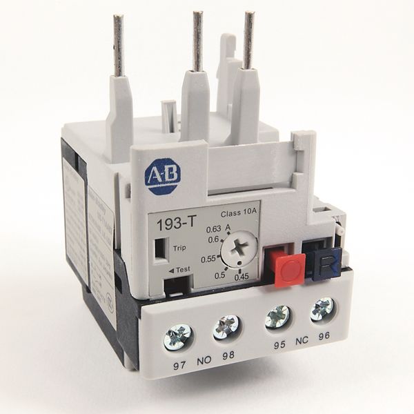 0.45-.63 A IEC Bimetallic Overload Relay image 1