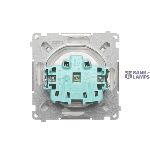 Double roller blind switch 230V, 2A, Screw image 1