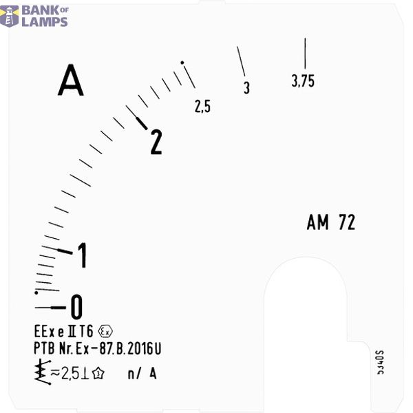 SCALE AM72 N/1A 0-100/150A        OU=10 image 3