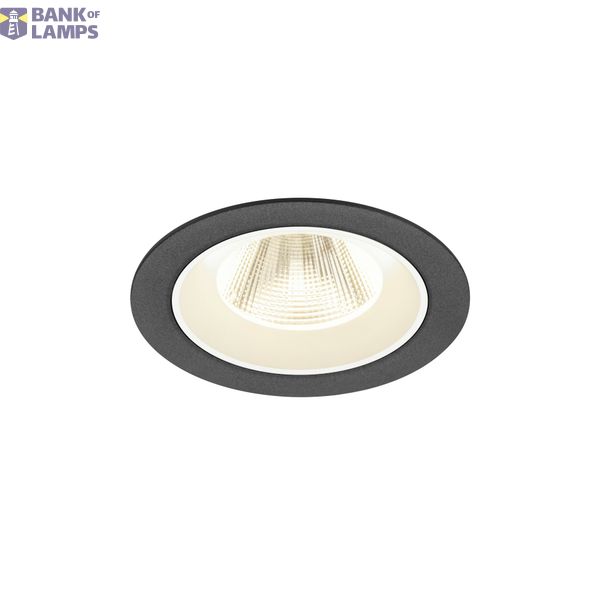 NUMINOS© M recessed ceiling light 4000K 20ø IP20 round bl/wh image 1