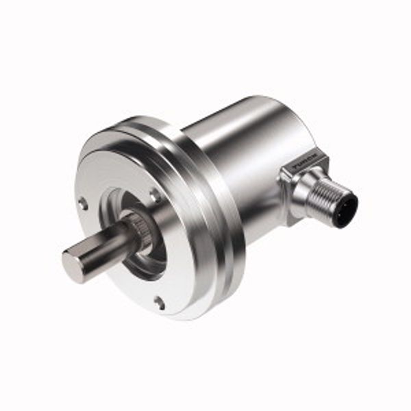 Absolute Rotary Encoder - Multiturn IO-Link   REM-E-195T6S-IOL32B-H1141 image 1