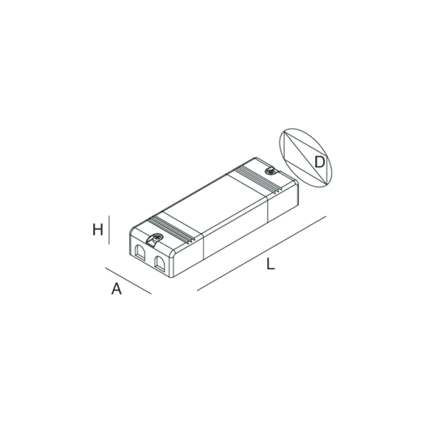 ALIMENTATORE DALI/PUSH 24V 80W DT6/DT8 image 1