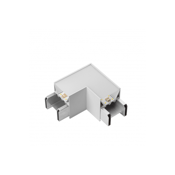 Connector L for VINEA luminaires, white image 2