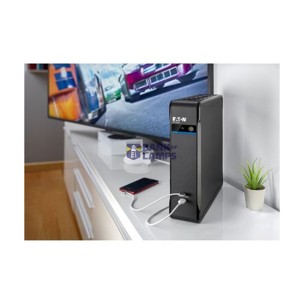 Eaton 3P Ellipse UPS USB FR, 1300 VA, 840 W, Input: C14, Outputs: (4)  image 8