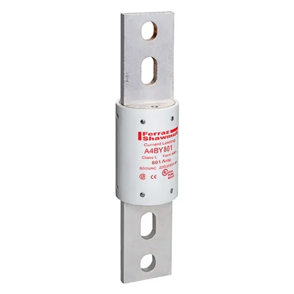 Fuse A4BY - Class L - Time-Delay 600VAC 300VDC 801A Blade image 1