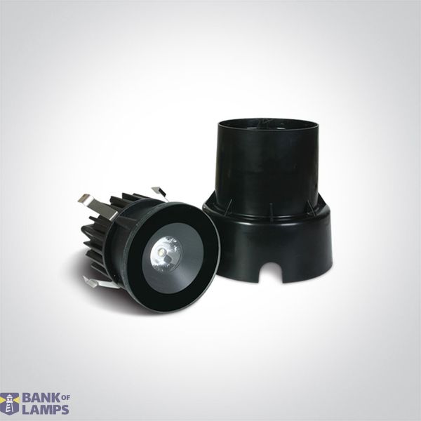BLACK INGROUND TRIMLESS 6W WW IP67 100-240V image 2