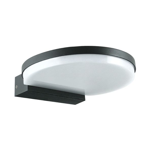 Framus W LED lamp, 9W, 3000K, IP65, black color image 1