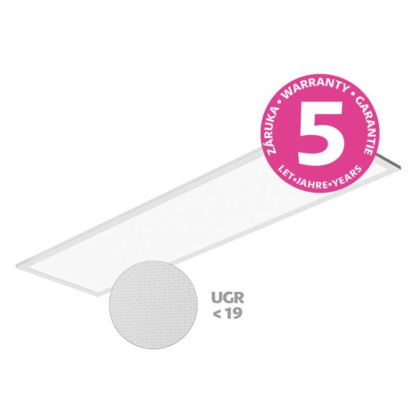 PANLUX Panel LED THIN 40W 3600lm 4000K 120x30 UGR image 1