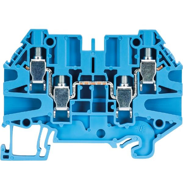 FEED-THROUGH TERMINAL WT 4 D2/2 BL image 1