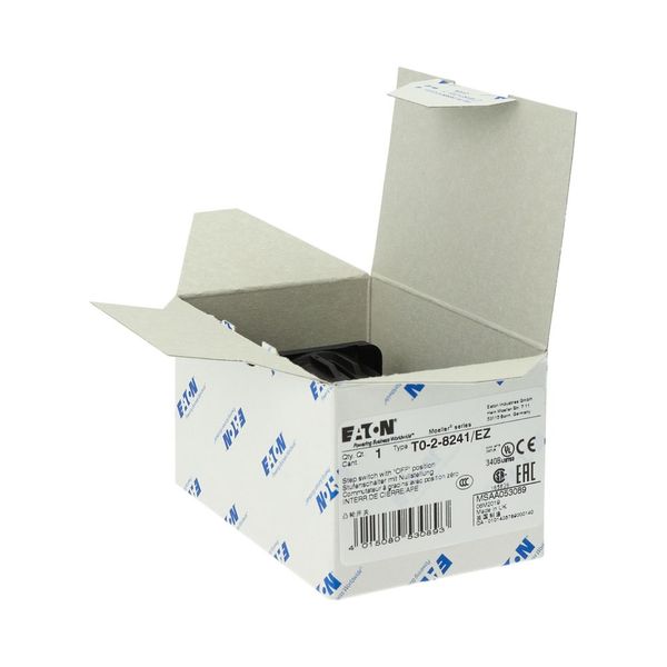 T0-2-8241/EZ Step switches, T0, 20 A, centre mounting, 2 contact unit(s), Contacts: 3, 45 °, maintained, With 0 (Off) position, 0-3, Design number 8241 image 23