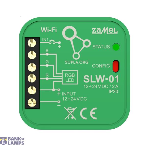 RGB LED Wi-Fi controller type: SLW-01 image 1