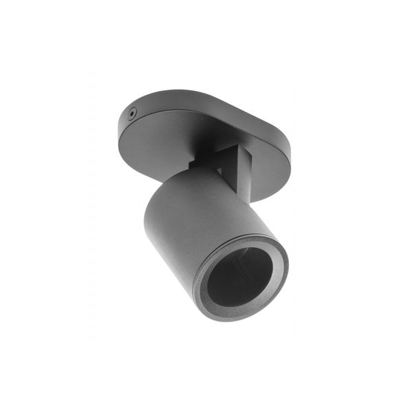 Ceiling luminaire BLINK II, GU10, max. 20 W, IP20, single, black image 1