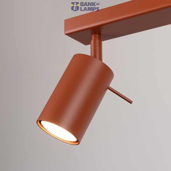 RING CEILING LAMP 6L RED OCHRE 6XGU10 image 10