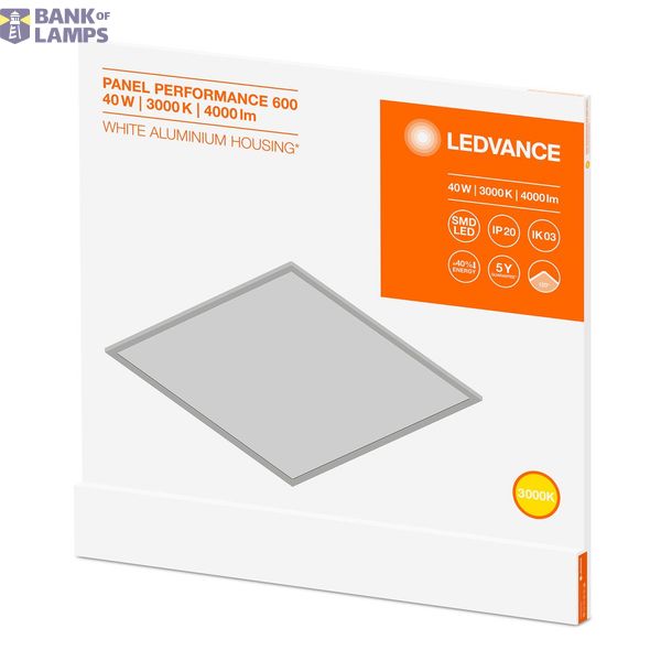 PANEL PERFORMANCE 600 40 W 3000 K WT image 6