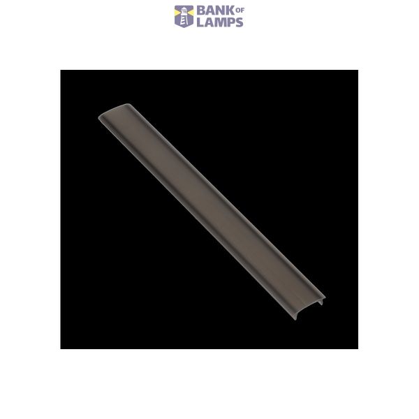 black cover for LED profile GLAX Mini 12 m image 1