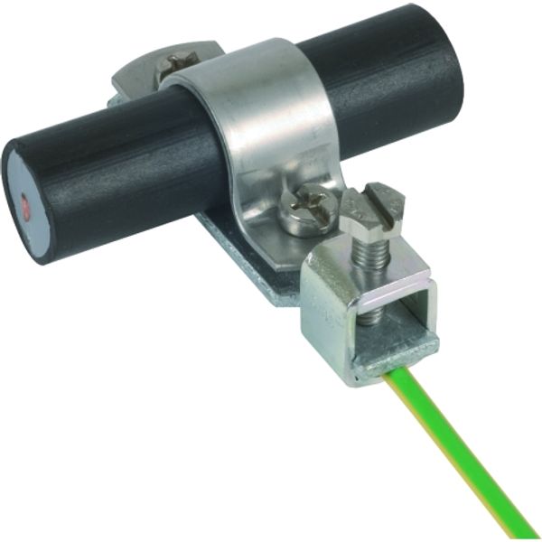 EB clamp for HVI Cond., St/tZn StSt D 20mm, cross-sectional area 4-95  image 1