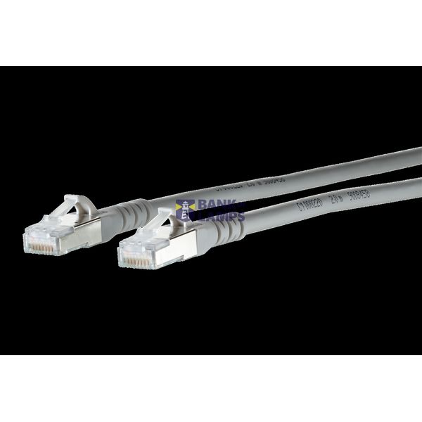 Patch cord Cat.6A AWG 26 5.5 m gray image 2