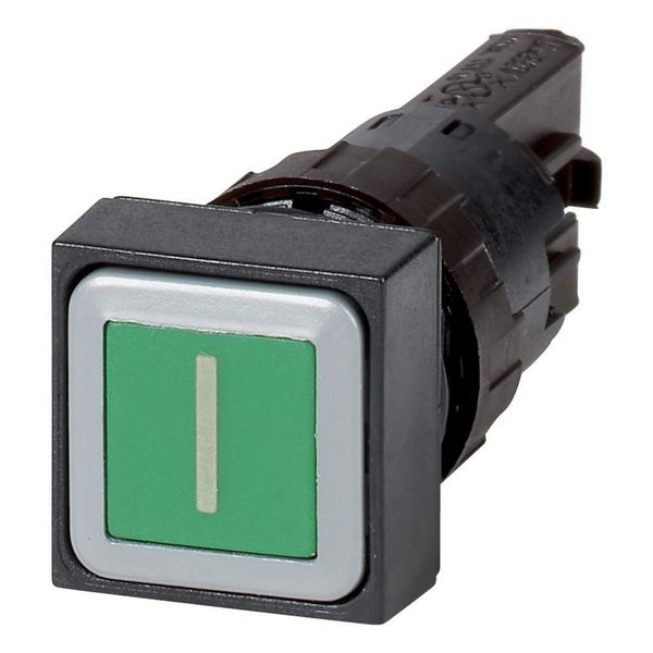 Q25D-11 Pushbutton, green I, momentary image 3