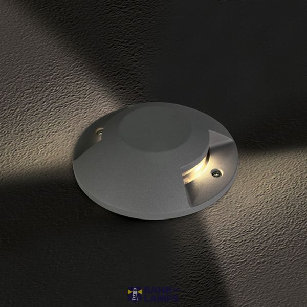 GREY IP67 SURFACE GROUND WW 2X6W 230V image 2