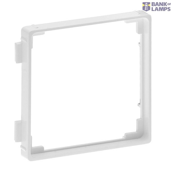 Adaptor for 50 x 50 mm mechanisms Valena Life - DIN 49075 - white image 2