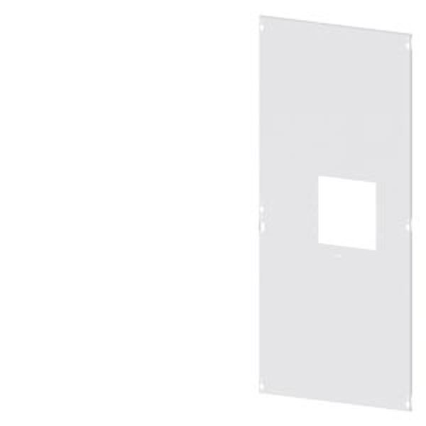 door 3WA size 2, (3/4-pole), IP54, hinge: right, lock: twist lever, W: 800 mm image 1