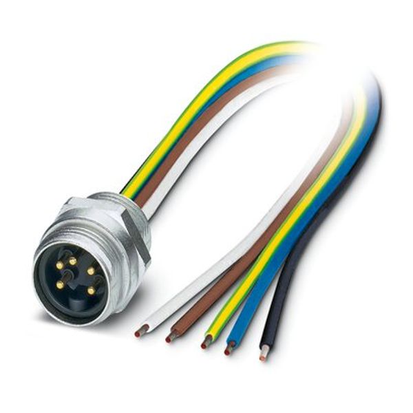 SACC-E-MINMS-5CON-PG13/0,5 - Device connector front mounting image 1