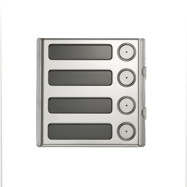 SINTHESI STEEL 4 BUTTONS MODULE image 1