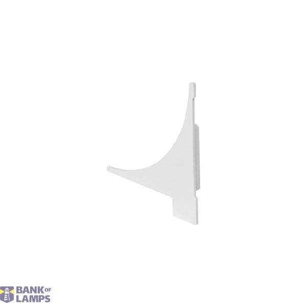 GLENOS Endcap for Regal profile, 2 Stk, white image 1