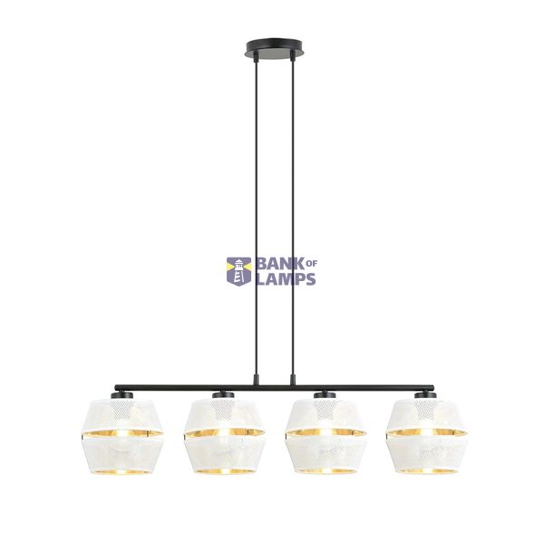 MALIA 4 WHITE/GOLD image 1