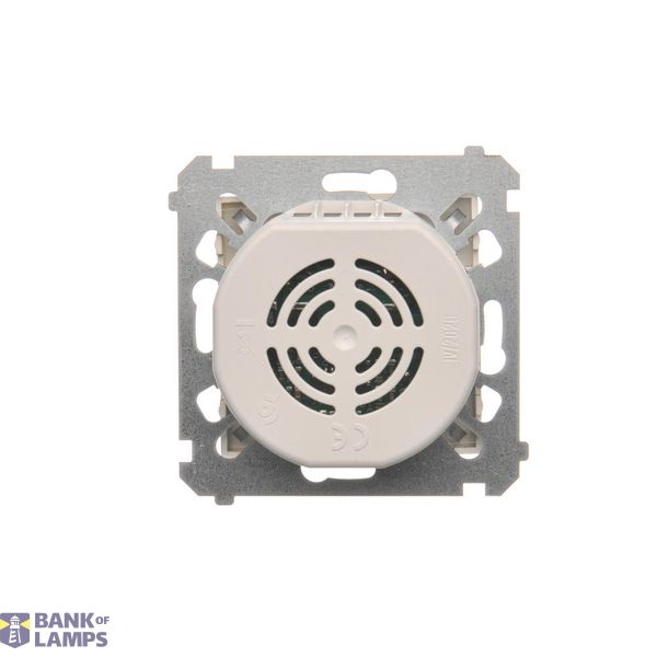 Two-way switch, (module), 16AX, Screw, Silver matt, metalic image 1