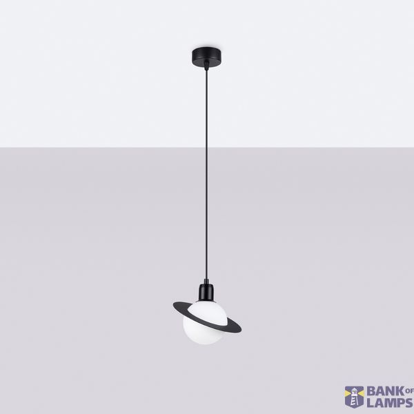 Pendant lamp HYPERION 1 black image 3